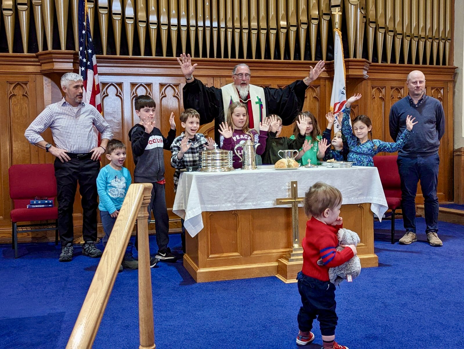 Kids communion day