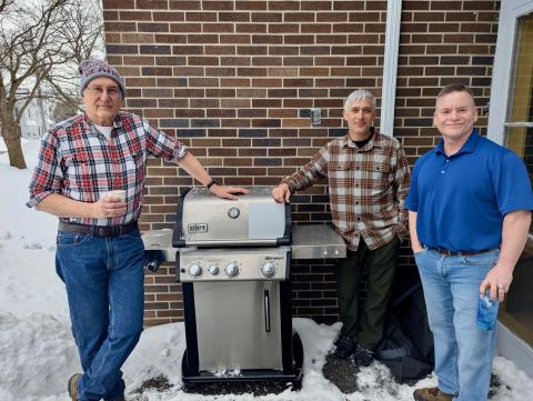 2025 Bill Webb Grill Day and "Summer" Potluck -The Grill Team