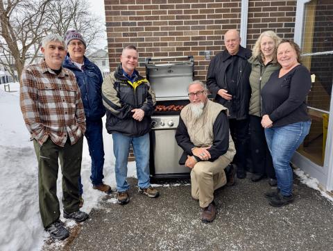 2025 Bill Webb Grill Day and "Summer" Potluck -Dedication of the Grill